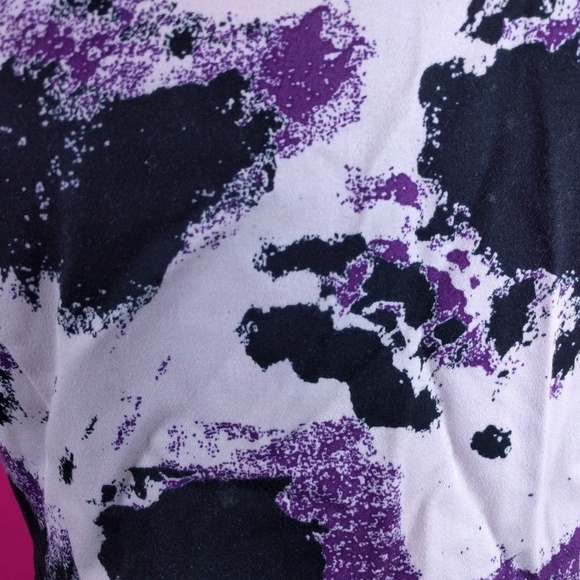 @ French Connection sz 8 Aline Purple Dress - Picture 4 of 7